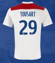 18-19 Olympique Lyonnais TOUSART 29 Home Soccer Jersey Shirt