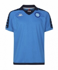 18-19 Napoli Blue Retro Soccer Jersey Shirt