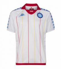 18-19 Napoli White Retro Soccer Jersey Shirt