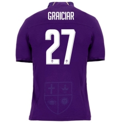 18-19 Fiorentina GRAICIAR 27 Home Soccer Jersey Shirt