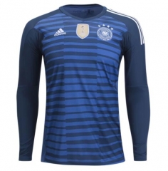Germany 2018 World Cup Home LS Goalkeeper Soccer Jersey Shirt