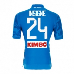 18-19 Napoli INSIGNE 24 Home Soccer Jersey Shirt