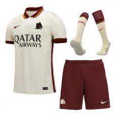 20-21 AS Roma Away Soccer Full Kits