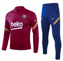 20-21 Barcelona Red Training Top and Pants