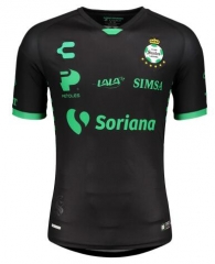 20-21 Santos Laguna Black Away Soccer Jersey Shirt
