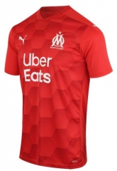 20-21 Olympique de Marseille Red Goalkeeper Soccer Jersey Shirt