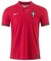 Player Version 2020 EURO Portugal Home Soccer Jersey Shirt