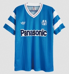 Retro 1990 Marseilles Away Soccer Jersey Shirt