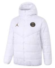 21-22 PSG AJ White Winter Jacket