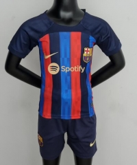 Children 22-23Barcelona Home Soccer Uniforms