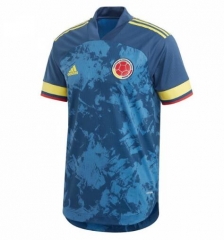 Player Version 2020 Colombia Away Soccer Jersey Shirt
