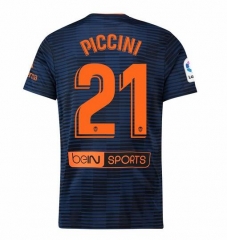 18-19 Valencia PICCINI 21 Away Soccer Jersey Shirt