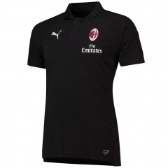 18-19 AC Milan Black Polo Shirt