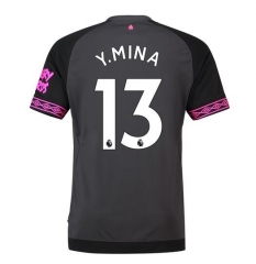 18-19 Everton Y.Mina 13 Away Soccer Jersey Shirt