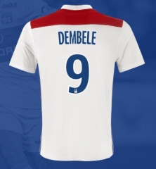 18-19 Olympique Lyonnais DEMBELE 9 Home Soccer Jersey Shirt