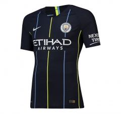 18-19 Match Version Manchester City Away Soccer Jersey Shirt