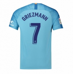 18-19 Atletico Madrid Griezmann 7 Away Soccer Jersey Shirt