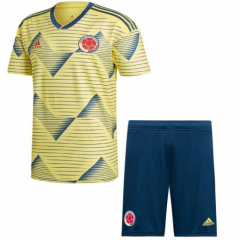 Colombia 2019 Copa America Children Home Soccer Kit (Shirt + Shorts)