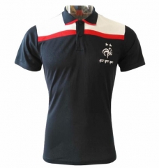 2019 France Navy Color Polo Jersey Shirt