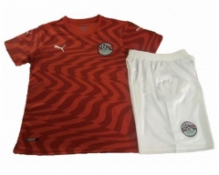 Children Egypt 2019 Africa Cup Home Soccer Kit (Shirt + Shorts)
