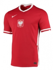 2020 Poland Away Soccer Jersey Shirt