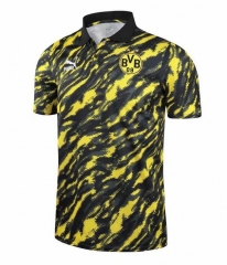 21-22 Dortmund Yellow Black Polo Shirt