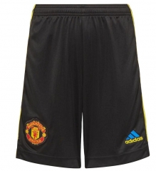 21-22 Manchester United Third Soccer Shorts