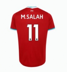 Mohamed Salah 11 Liverpool 20-21 Home Soccer Jersey Shirt