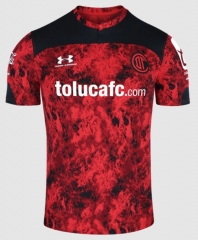 20-21 Deportivo Toluca FC Home Soccer Jersey Shirt