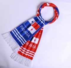 2018 World Cup Panama Soccer Scarf Red