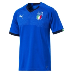 18-19 Italy Home Soccer Jersey Shirt
