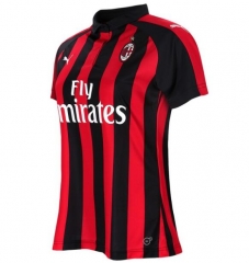 Women 18-19 AC Milan Home Soccer Jersey Shirt