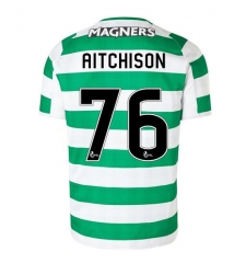 18-19 Celtic Home Aitchison 76 Soccer Jersey Shirt
