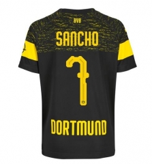 18-19 Borussia Dortmund Sancho 7 Away Soccer Jersey Shirt