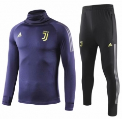18-19 Juventus Purple Champions League Training Suit (Sweat Shirt+Trouser)