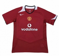Manchester United 2006 Home Retro Soccer Jersey Shirt