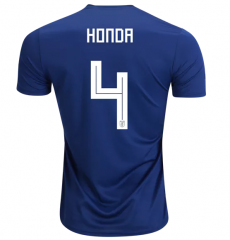 Japan 2018 World Cup Home Keisuke Honda Soccer Jersey Shirt