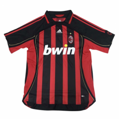 Retro 06-07 AC Milan Home Soccer Jersey Shirt