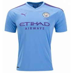 Player Version 19-20 Manchester City Home Soccer Jersey Shirt