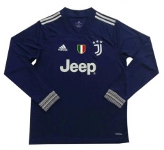 Long Sleeve 20-21 Juventus Away Soccer Jersey Shirt