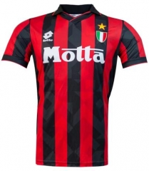 Retro 92-94 AC Milan Home Soccer Jersey Shirt