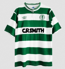 Retro 87-88 Celtic Home Soccer Jersey Shirt