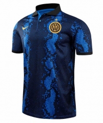 21-22 Inter Milan Blue Polo Shirt