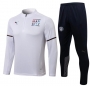 21-22 Manchester City White Training Top and Pants