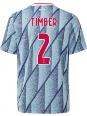 Timber 2 Ajax 20-21 Away Soccer Jersey Shirt