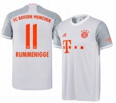 Karl-Heinz Rummenigge 11 Bayern Munich 20-21 Away Soccer Jersey Shirt