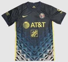 21-22 Club America Navy Away Soccer Jersey Shirt