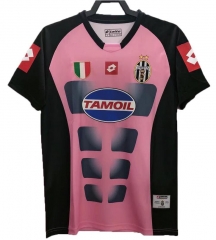 Retro 02-03 Juventus Pink Gaolkeeper Soccer Jersey Shirt