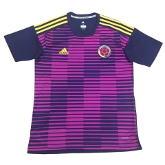 Colombia 2018 World Cup Pink Pre-Match Training Shirt
