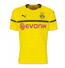 18-19 Borussia Dortmund Cup Home Soccer Jersey Shirt